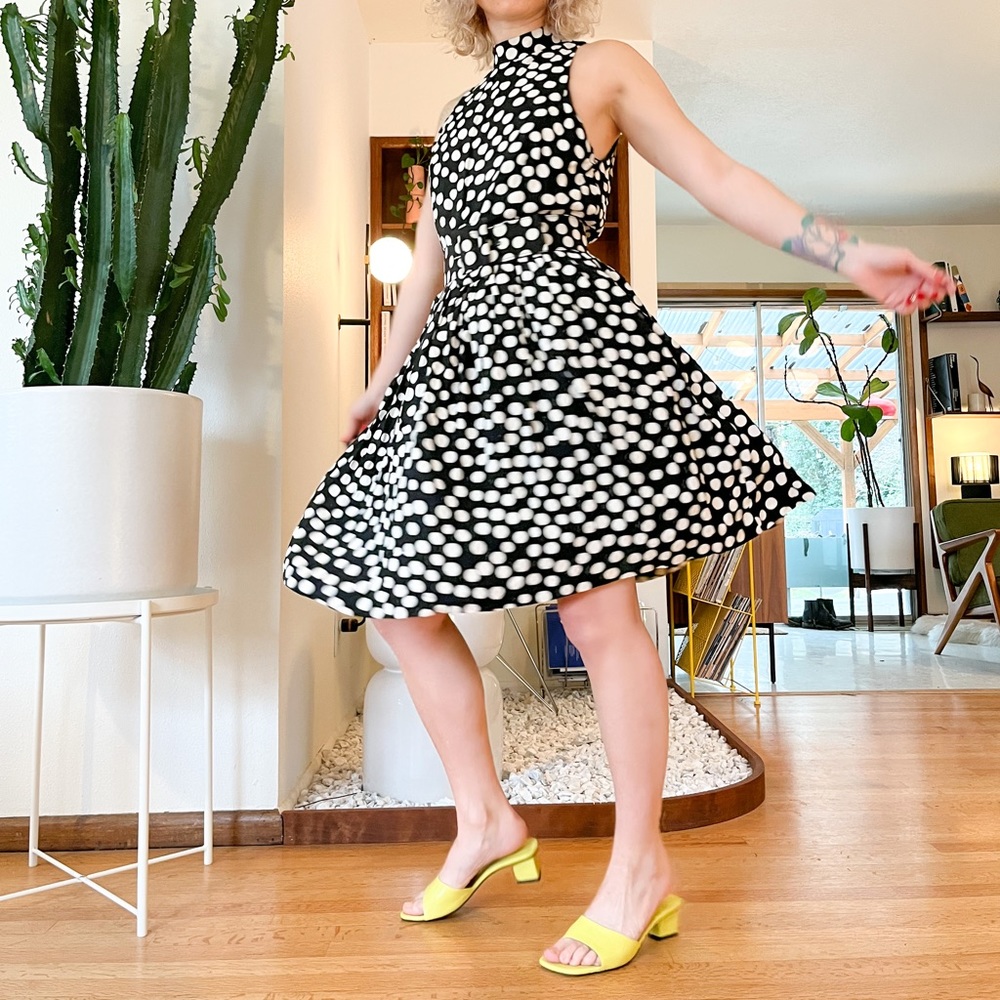 Vintage Polka Dot Dress